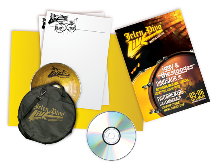 Jelen Pivo Live 03 CD+fascikla